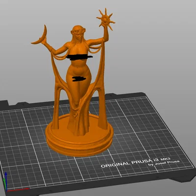 Mô hình tượng Azura Skyrim quyến rũ - Tượng trang trí 3D tuyệt đẹp