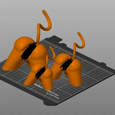 Mô hình giá đỡ bút Catwoman 3D (3 kích thước) cá tính