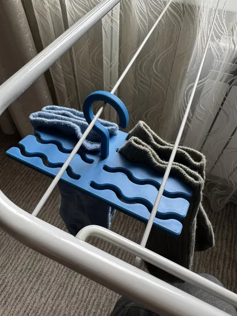 Móc treo tất thông minh Parametric in 3D tiện lợi - Image 1