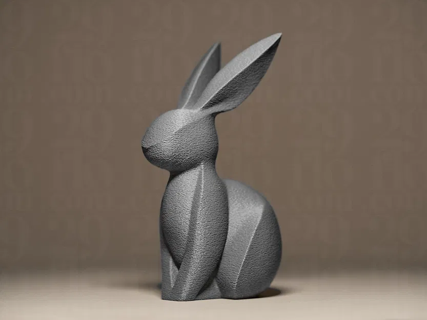 Tượng Thỏ Thanh Lịch (Elegant Bunny Figurine) - Image 2