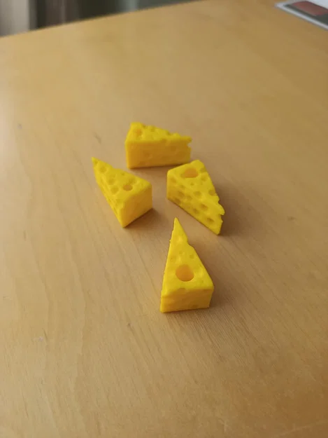 Hạt chặn dây áo hình miếng phô mai (Cheese Bead) in 3D độc đáo - Image 2