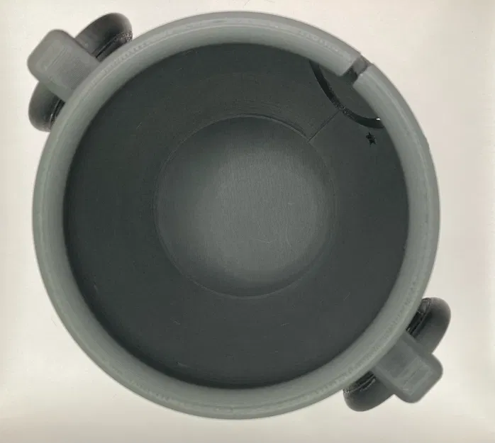 Bát đựng len hình nồi phù thủy (Witches' Cauldron Yarn Bowl) in 3D - Image 4