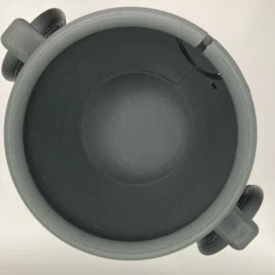 Bát đựng len hình nồi phù thủy (Witches' Cauldron Yarn Bowl) in 3D