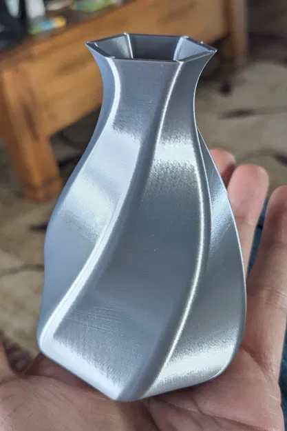 Bộ bình hoa và khay đựng kẹo xoắn ốc nghệ thuật in 3D - Image 3