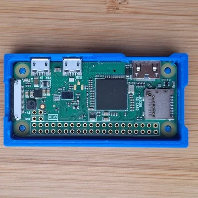 Vỏ case Raspberry Pi Zero & Zero 2 - Khớp nối, không ốc vít, có khe tản nhiệt & camera - V2