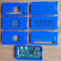 Vỏ case Raspberry Pi Zero & Zero 2 - Khớp nối, không ốc vít, có khe tản nhiệt & camera - V2 - Thumbnail 2