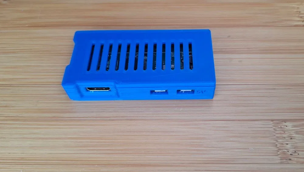 Vỏ case Raspberry Pi Zero & Zero 2 - Khớp nối, không ốc vít, có khe tản nhiệt & camera - V2 - Image 3