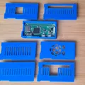 Vỏ case Raspberry Pi Zero & Zero 2 - Khớp nối, không ốc vít, có khe tản nhiệt & camera - V2 - Thumbnail 4