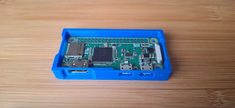 Vỏ case Raspberry Pi Zero & Zero 2 - Khớp nối, không ốc vít, có khe tản nhiệt & camera - V2 - Image 7