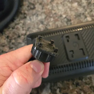 Giá đỡ màn hình xe hơi, 4 chấu 23mm x 36mm, khớp bi 17mm & đai ốc