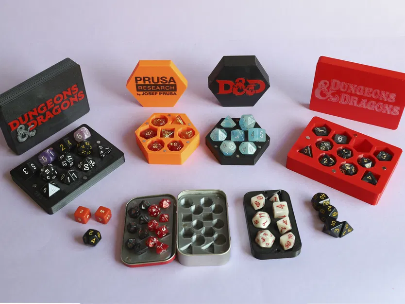 Hộp đựng xúc xắc OpenSCAD tùy chỉnh - Image 1