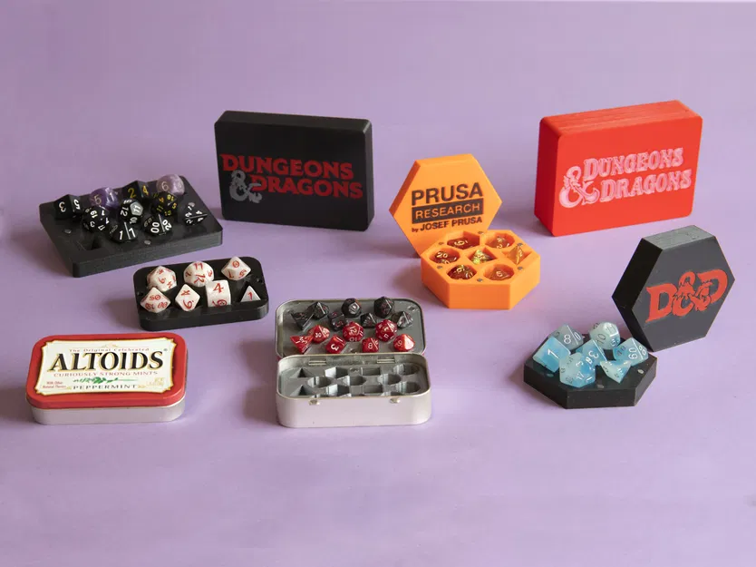 Hộp đựng xúc xắc OpenSCAD tùy chỉnh - Image 3