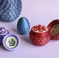 Khay đựng xúc xắc Dragon Egg - Tùy chỉnh bằng OpenSCAD - Thumbnail 1