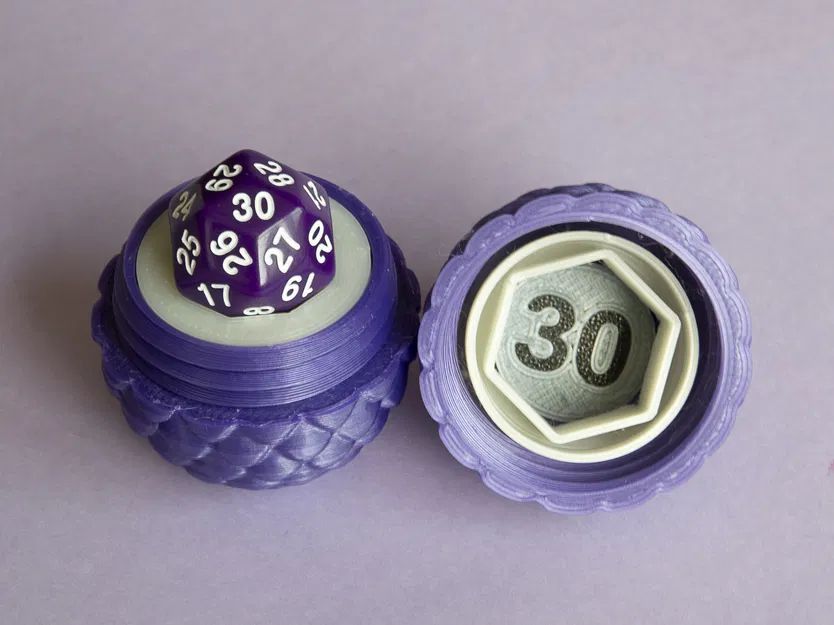 Khay đựng xúc xắc Dragon Egg - Tùy chỉnh bằng OpenSCAD - Image 4