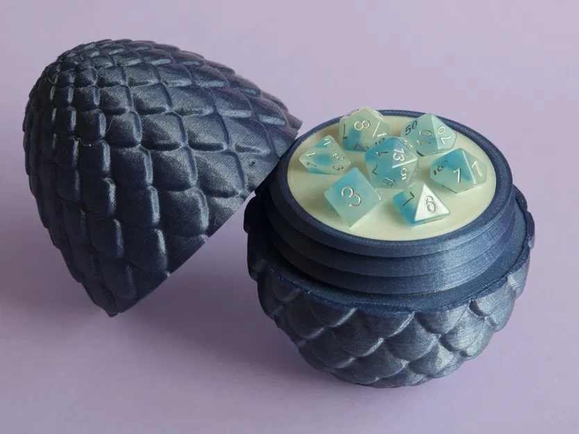 Khay đựng xúc xắc Dragon Egg - Tùy chỉnh bằng OpenSCAD - Image 6