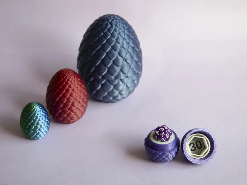 Khay đựng xúc xắc Dragon Egg - Tùy chỉnh bằng OpenSCAD - Image 14