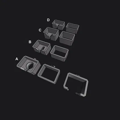 Giá đỡ ổ cắm điện chuẩn Châu Âu cho Multiboard