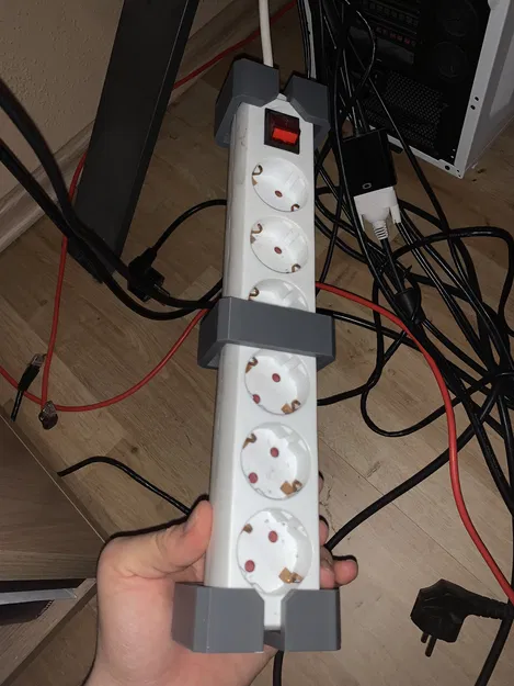 Giá đỡ ổ cắm điện chuẩn Châu Âu cho Multiboard - Image 9