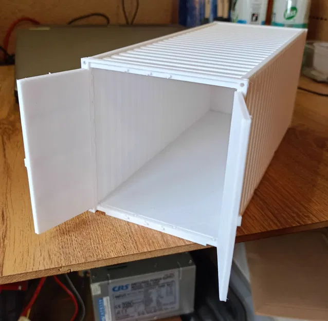 Mô hình Container 20ft tỷ lệ 1:24 (tương thích với tàu mô hình LGB/G-Scale) - Image 2