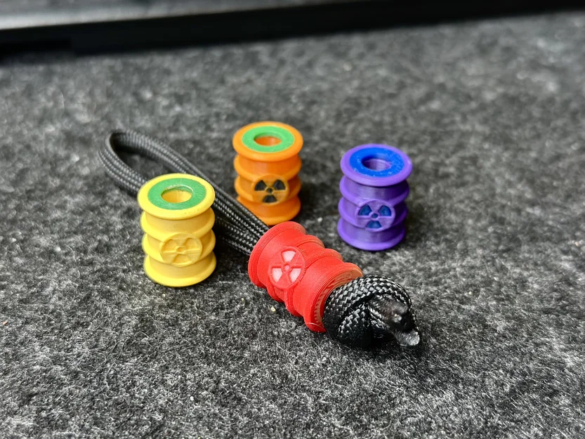 EDC Bead hình thùng chứa chất thải hạt nhân - Image 1