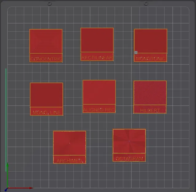 Bộ sưu tập mẫu kiểm tra Infill và Surface trong Creality Print - Image 3