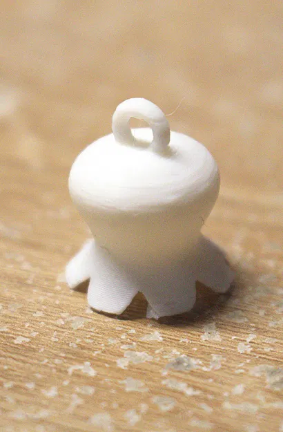 Mẫu in 3D hạt đính trang sức hình hoa Linh Lan tinh tế - Image 4