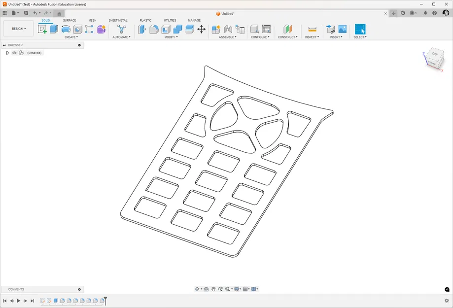 Khung phím thay thế cho bộ đàm Sepura 8000/9000 (Keyframe) - Image 1