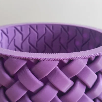 Chậu cây 3D họa tiết đan lưới độc đáo - In Vase Mode cực nhanh