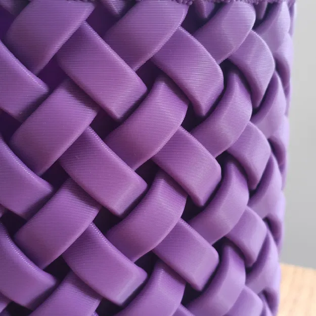 Chậu cây 3D họa tiết đan lưới độc đáo - In Vase Mode cực nhanh - Image 3