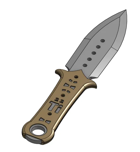 Dao ném và dao sinh tồn Ti22 - Image 3