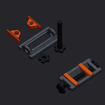 Khối chặn thước (Ruler Stop Block) 35mm - Phụ kiện in 3D đắc lực