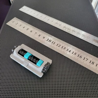Khối chặn thước (Ruler Stop Block) 35mm - Phụ kiện in 3D đắc lực