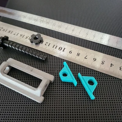 Khối chặn thước (Ruler Stop Block) 35mm - Phụ kiện in 3D đắc lực
