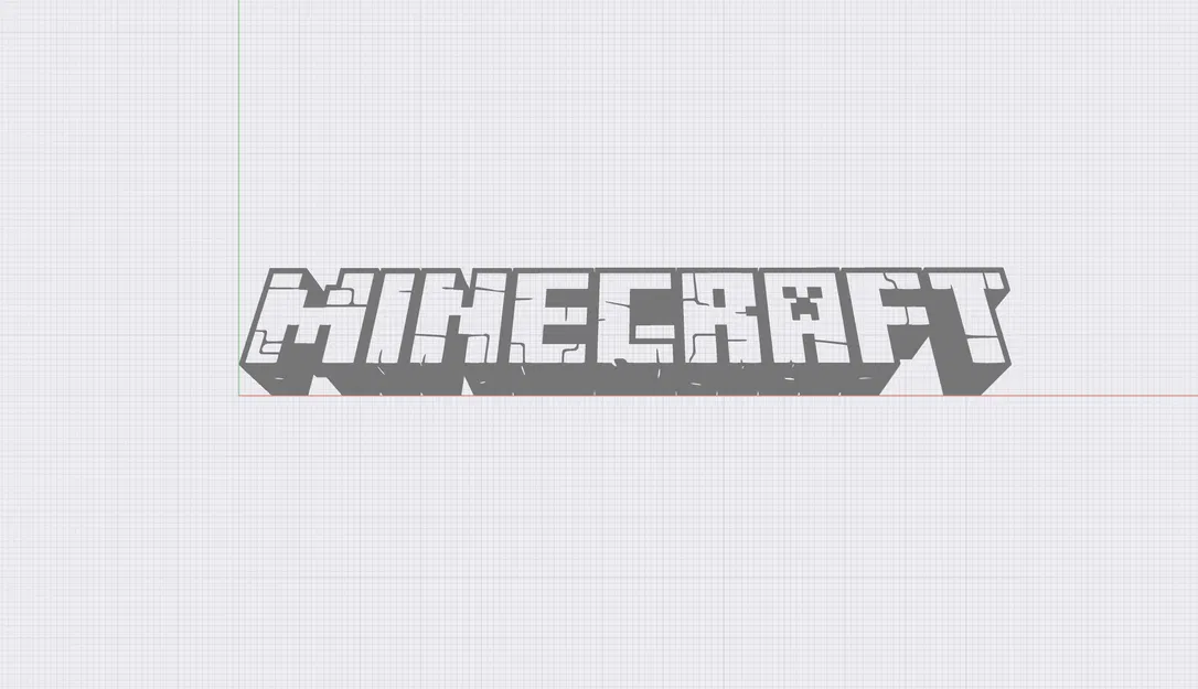 Mô hình logo Minecraft in 3D trang trí bàn làm việc cực chất - Image 2