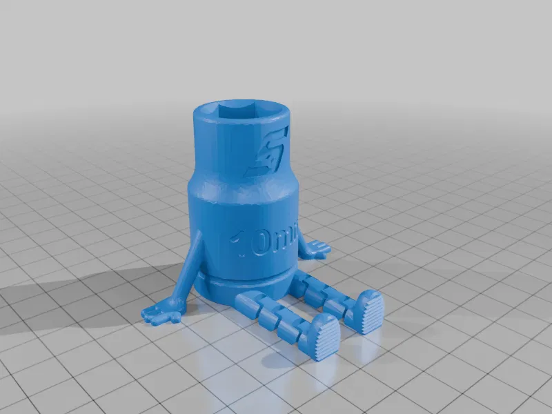 Mô hình 10mm buddy: Người bạn giữ đầu khẩu dễ thương cho xưởng cơ khí - Image 1