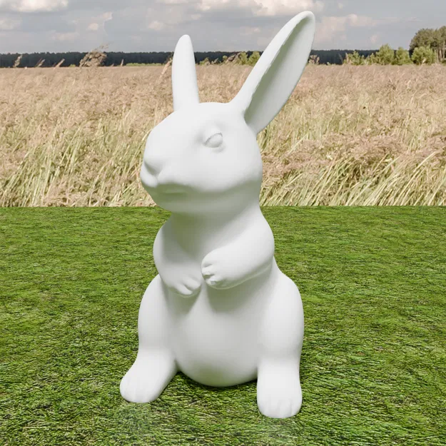Mô hình chú thỏ Phục sinh (Easter bunny) trang trí dễ thương - Image 4