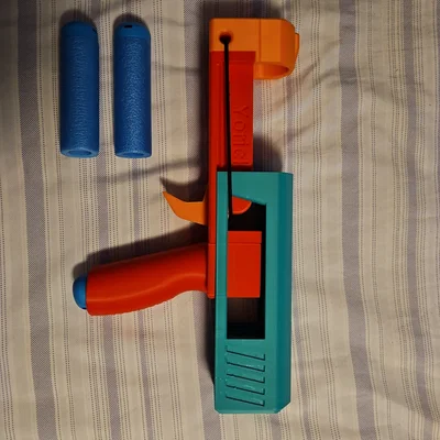 Yorick: Mẫu súng hand cannon Mega XL in 3D cực chất