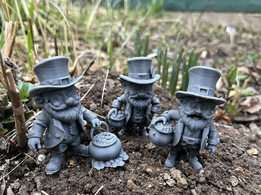 Mô hình yêu tinh Ireland (Irish Leprechauns) - Image 1