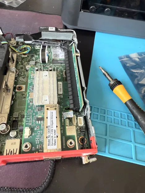 Lenovo M920q/M720q gắn card Mellanox MCX311A (Bản Remix) - Image 3