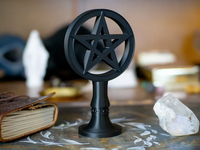 Đế Trưng Bày Ngũ Tinh (Pentagram Ritual Stand) - Image 1