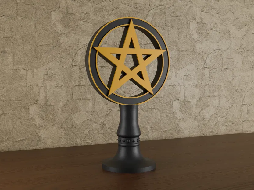 Đế Trưng Bày Ngũ Tinh (Pentagram Ritual Stand) - Image 2