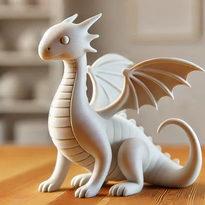 Mô hình 3D Ivory Dragonette tinh xảo dành cho người yêu thích rồng