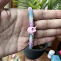Hạt charm Piggy Bead hình heo con đáng yêu cho vòng tay và paracord - Thumbnail 1