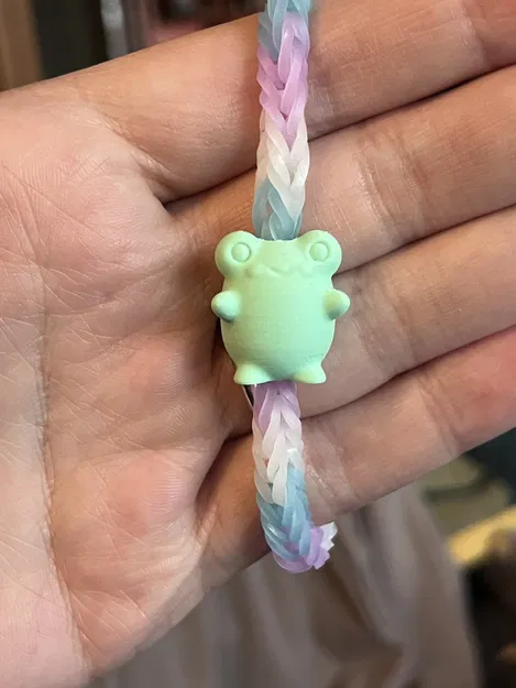 Hạt Charm Chú Ếch Nhỏ (Froggy Friend Bead) - Image 2