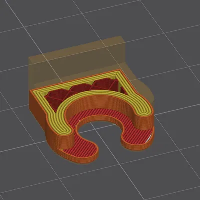 Kẹp cố định ống Bowden cho Creality K2 CFS hiệu quả