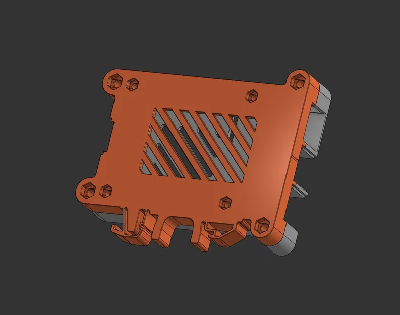 Giá đỡ Raspberry Pi 3 Model B gắn ray DIN (Hutschiene) - Image 2