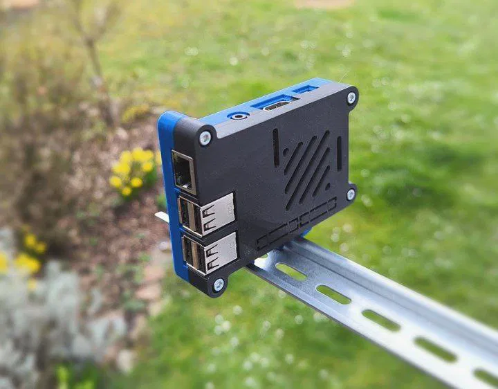 Giá đỡ Raspberry Pi 3 Model B gắn ray DIN (Hutschiene) - Image 3