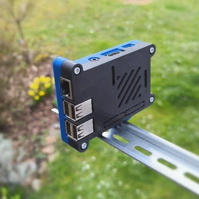 Giá đỡ Raspberry Pi 3 Model B gắn ray DIN (Hutschiene)