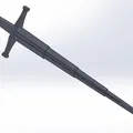 Kiếm Dài Trung Cổ Có Thể Thu Gọn - Thumbnail 1