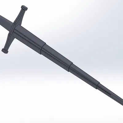 Kiếm Dài Trung Cổ Có Thể Thu Gọn